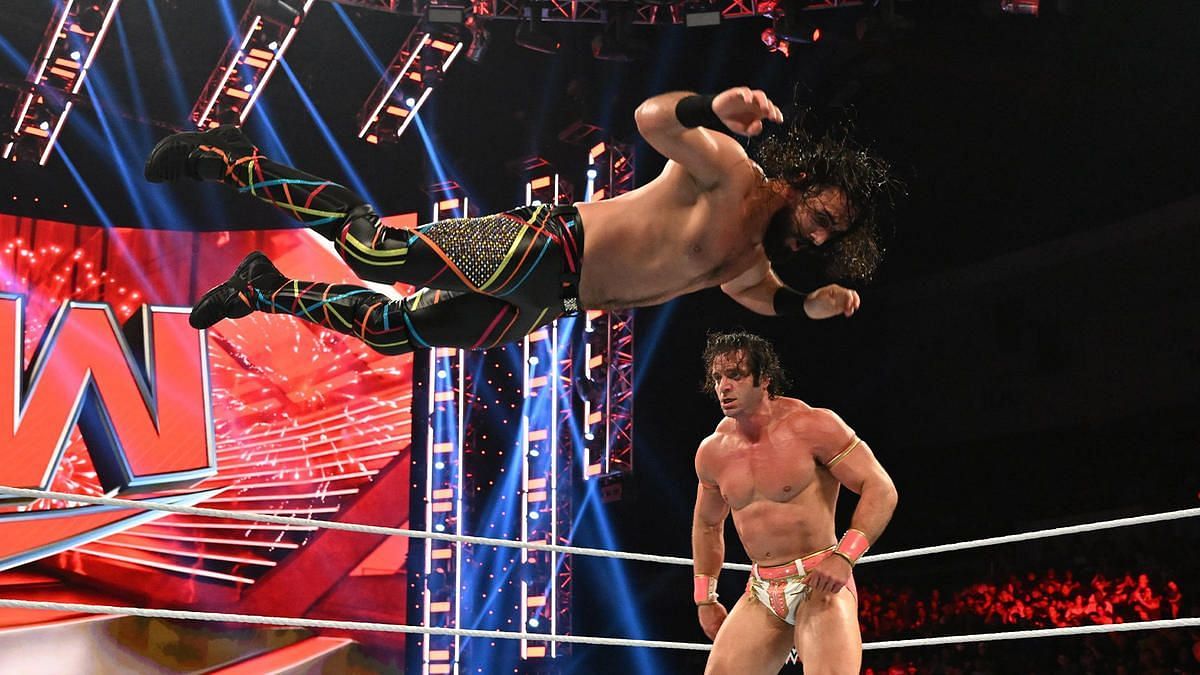 Ezekiel was impressive in his match against Seth &quot;Freakin&quot; Rollins.
