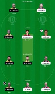 JER vs UGA Dream11 Fantasy Suggestion #2
