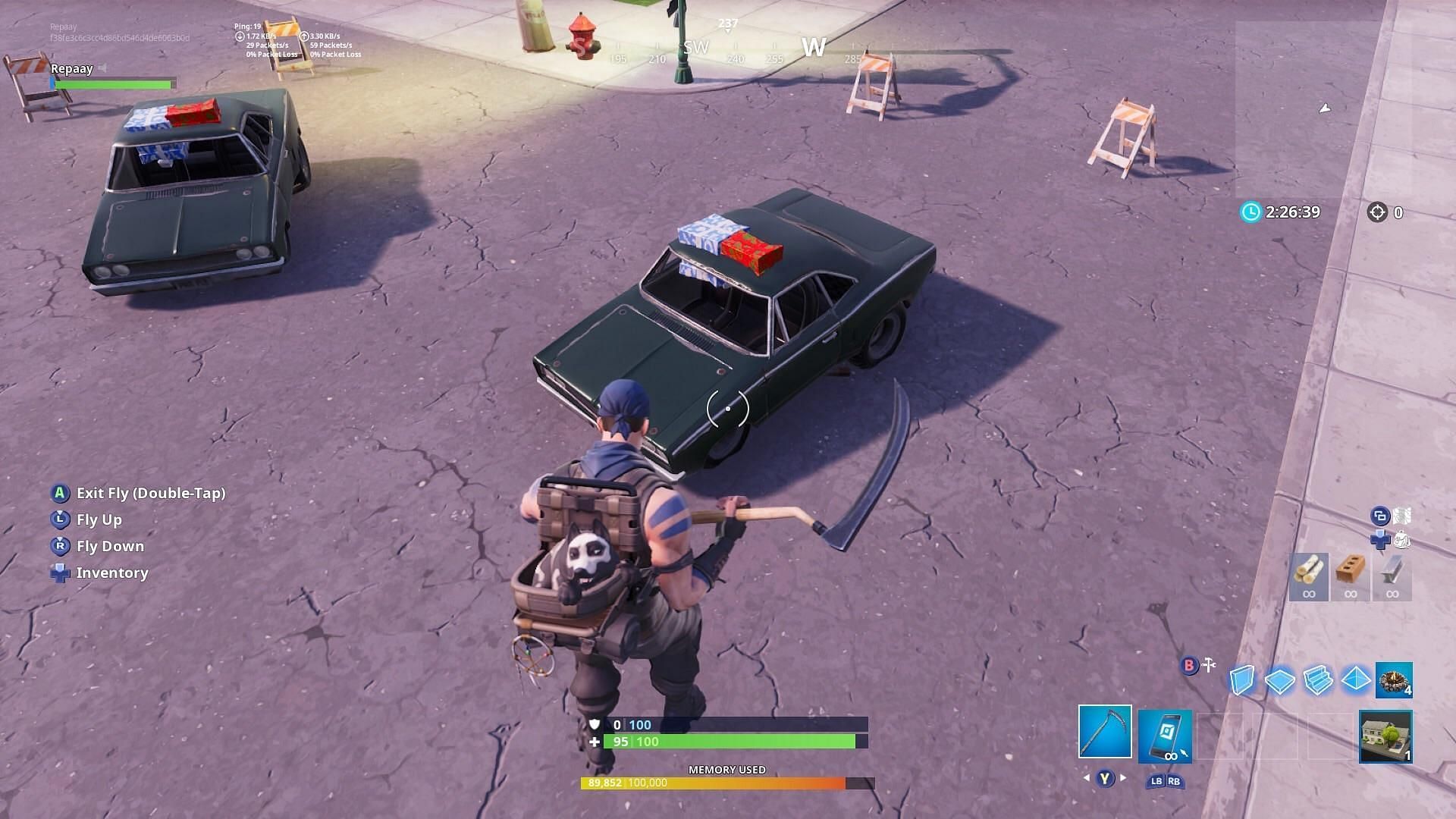Police cars are never coming back to Fortnite, and with good reason (Image via Reddit/tapwaterbread)