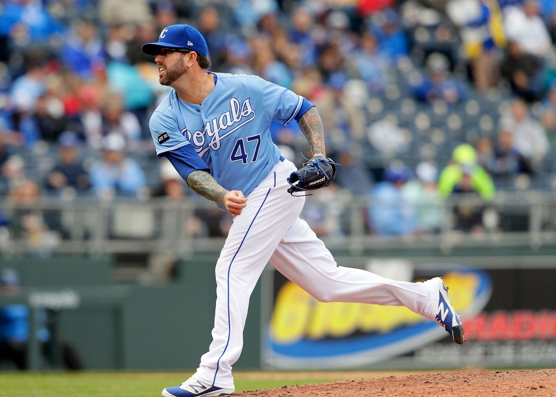 ICYMI: Former Los Angeles Dodgers pitcher Peter Moylan competes