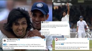"History at the Home of Cricket" - Twitter recalls India's incredible win at Lord's after 28 years on this day in 2014