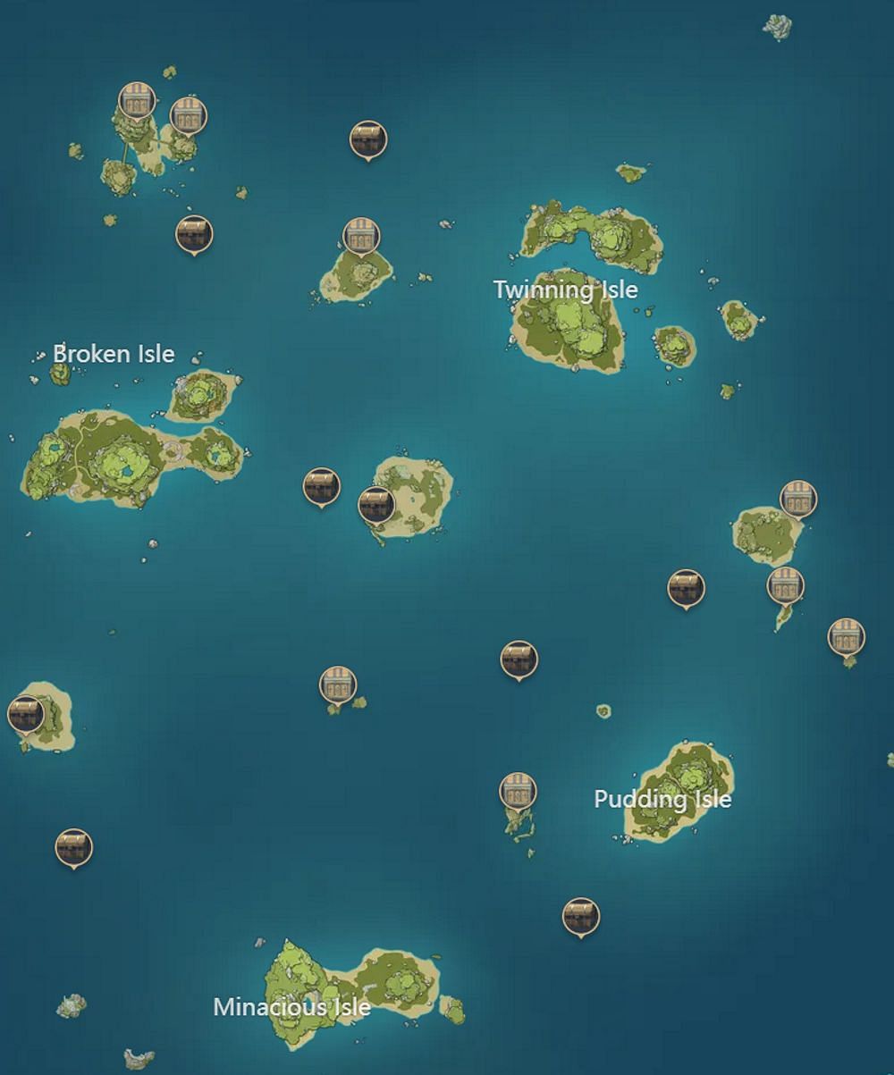 all locations with golden chests｜TikTok Search