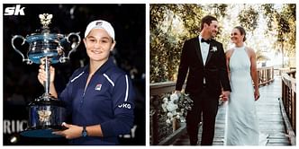 Ashleigh Barty ties the knot with her long-term boyfriend Garry Kissick