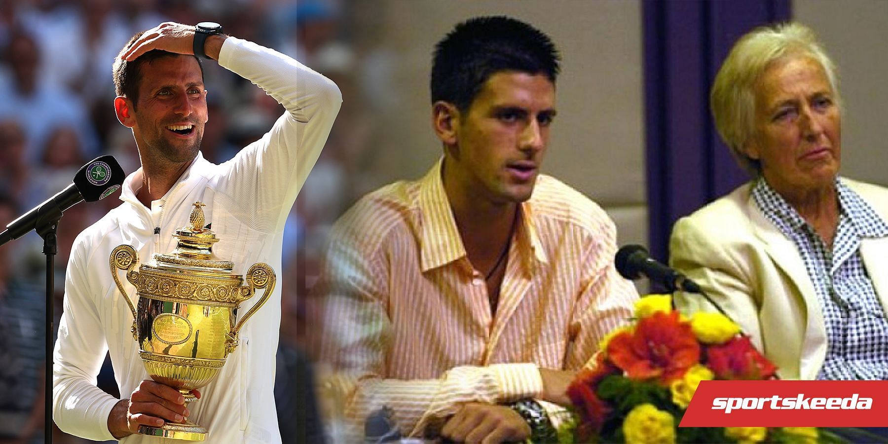 Novak Djokovic honors first tennis coach Jelena Gencic (Photo on the right courtesy of tennisworldusa.org)