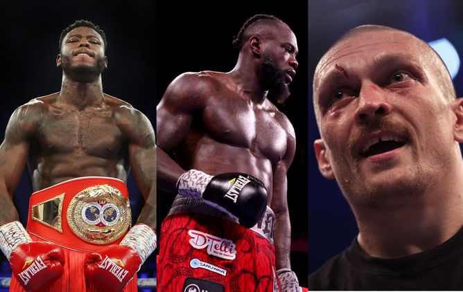 "He is powerful" - Isaac Chamberlain describes what it is like to spar Deontay Wilder and Oleksandr Usyk