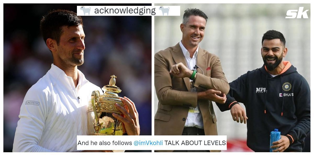 Tennis fans react to Novak Djokovic liking an Instagram post on Virat Kohli