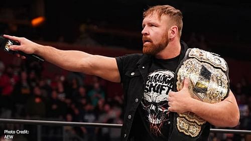 Jon Moxley's title is apparently beneath a particular All Elite star