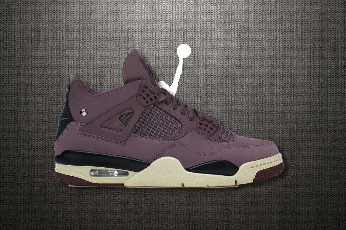 Where to buy A Ma Maniere x Air Jordan 4 Violet Ore sneakers