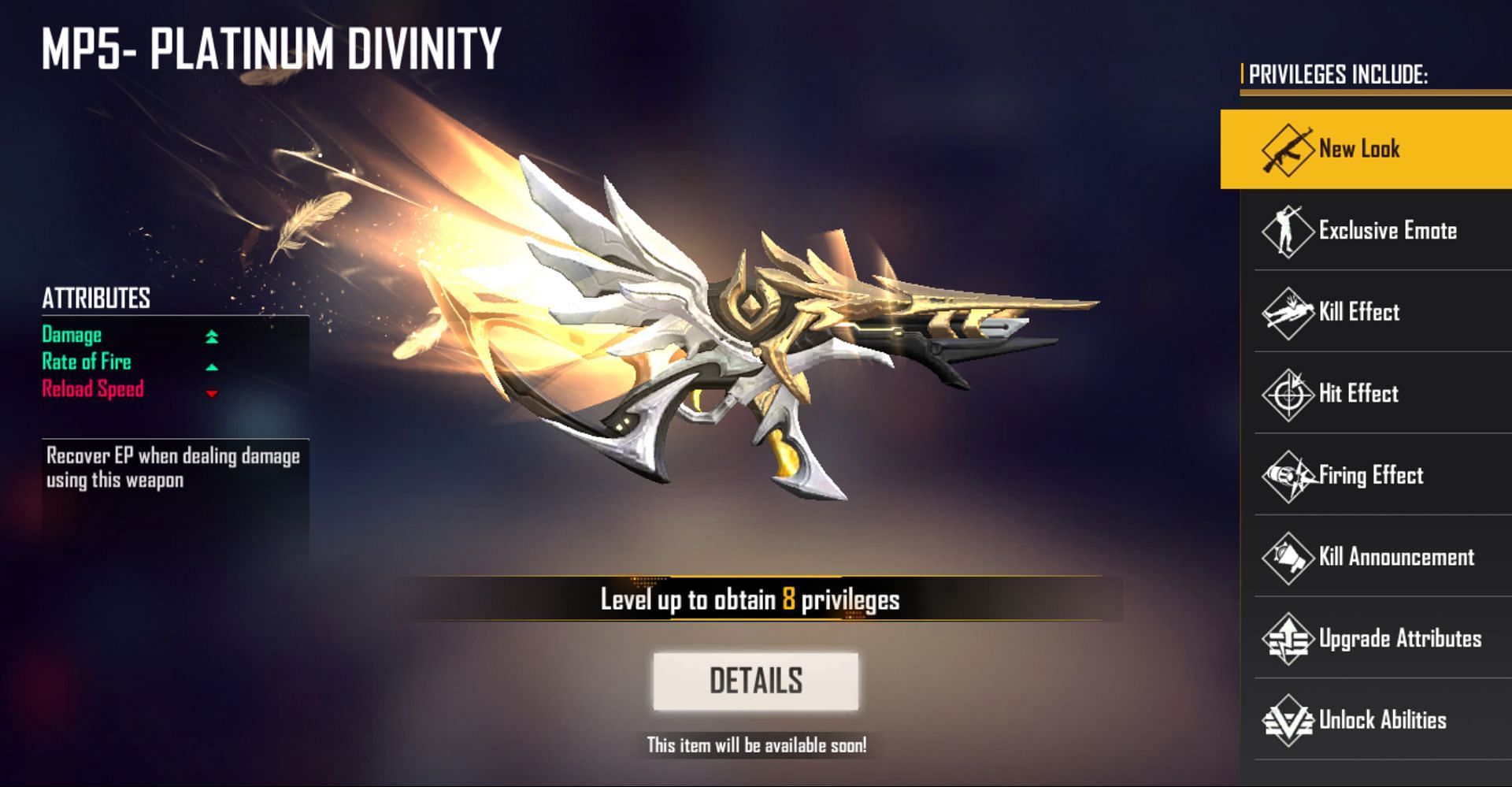 The cost of upgrading this skin is quite high (Image via Garena)