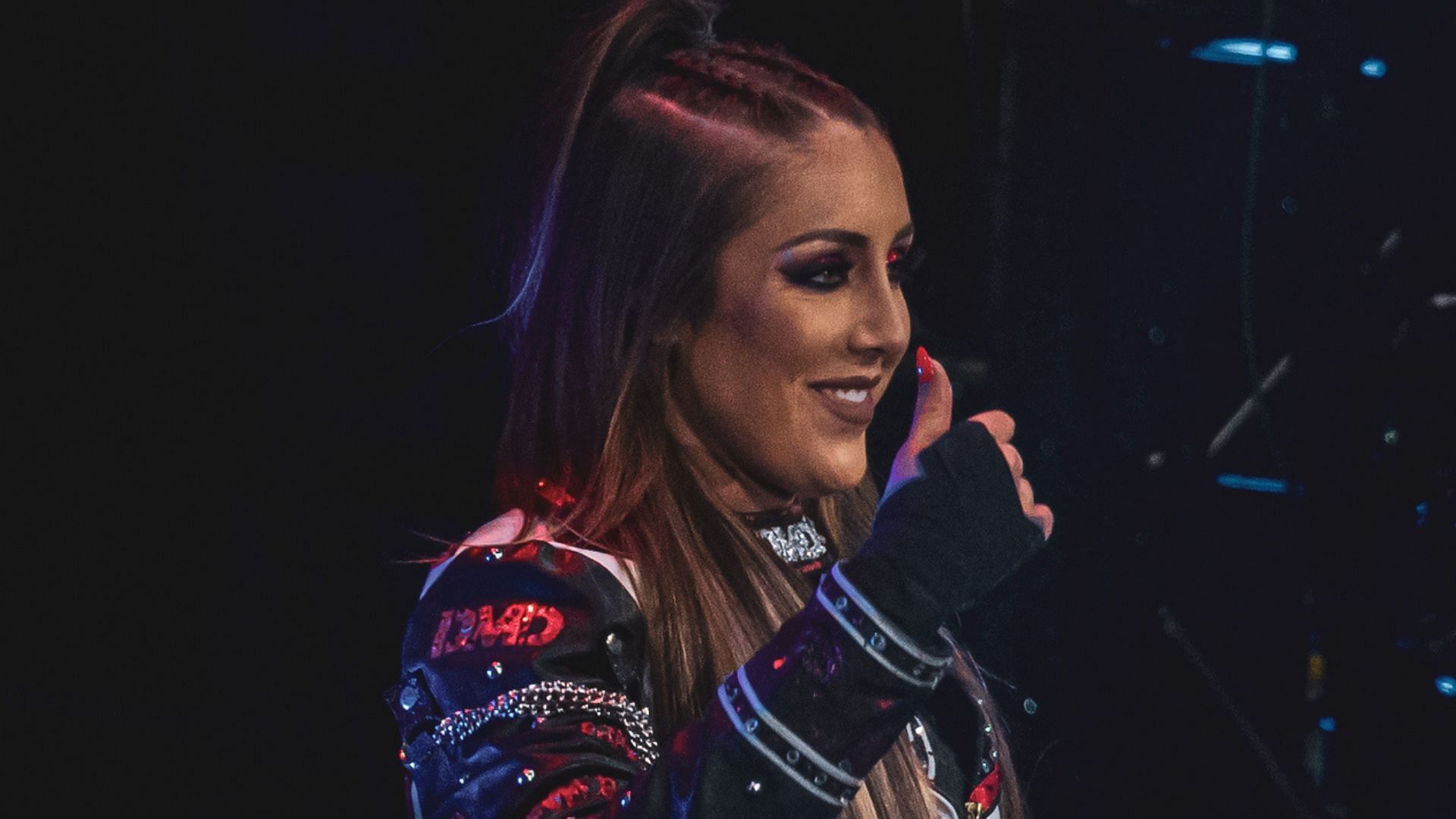 Dr. Britt Baker D.M.D. at an AEW Dynamite event in 2022 (credit: Jay Lee Photography)