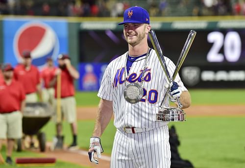 T-Mobile Home Run Derby champion Pete Alonso