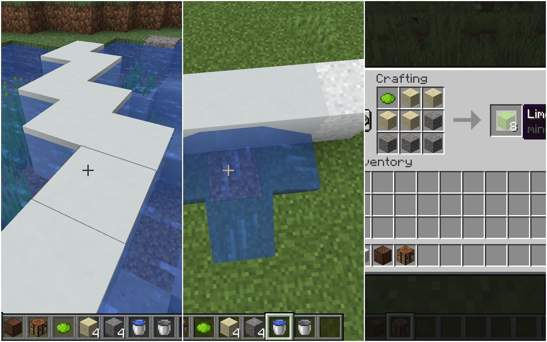 Concrete powder has many uses in the game (Image via Minecraft 1.19 update)