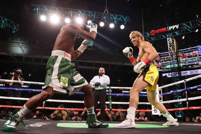 "We don't have separate deals for each one of them"- Showtime President on Floyd Mayweather - Logan Paul dispute