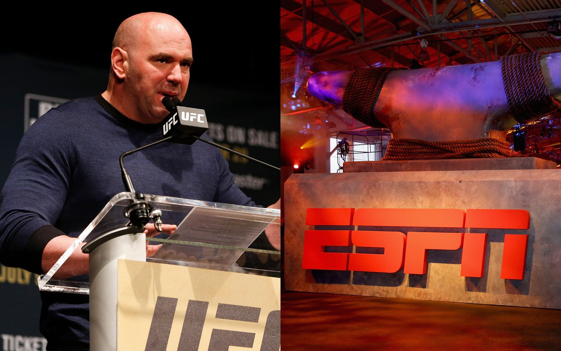 Dana White and the UFC share a successful business relationship with ESPN