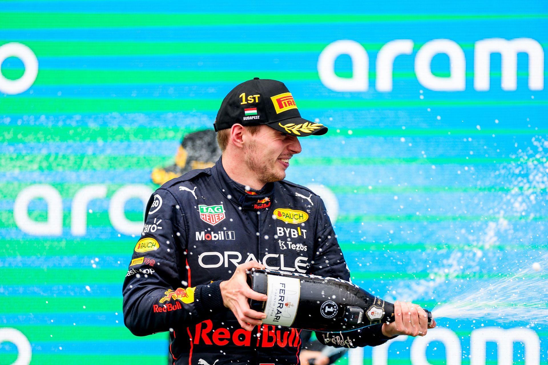 Max Verstappen during the F1 Grand Prix of Hungary at Hungaroring on July 31, 2022, in Budapest, Hungary (Photo by Peter Fox/Getty Images)