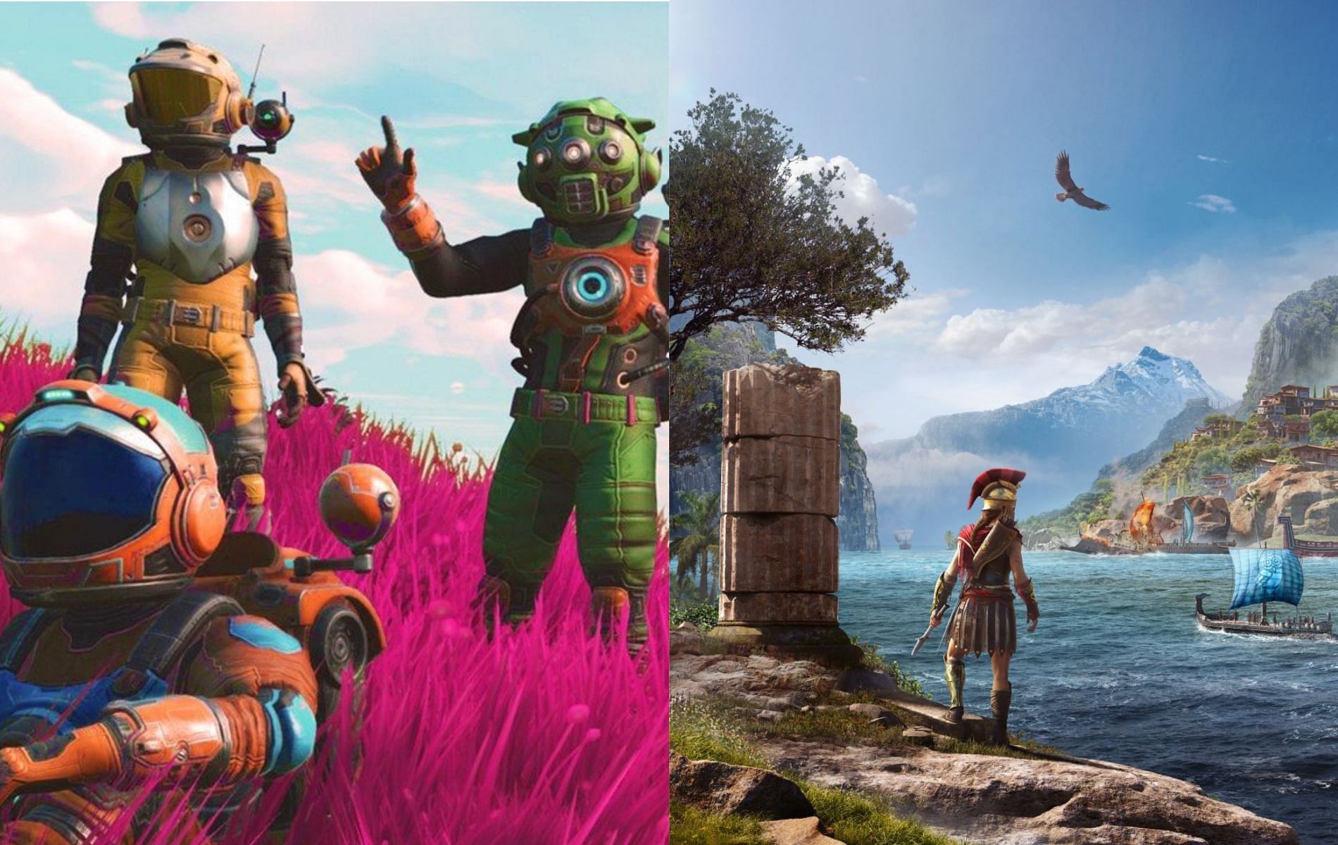 5 most engaging, and 5 most exhausting open-world games (Image via Hello Studios and Ubisoft)