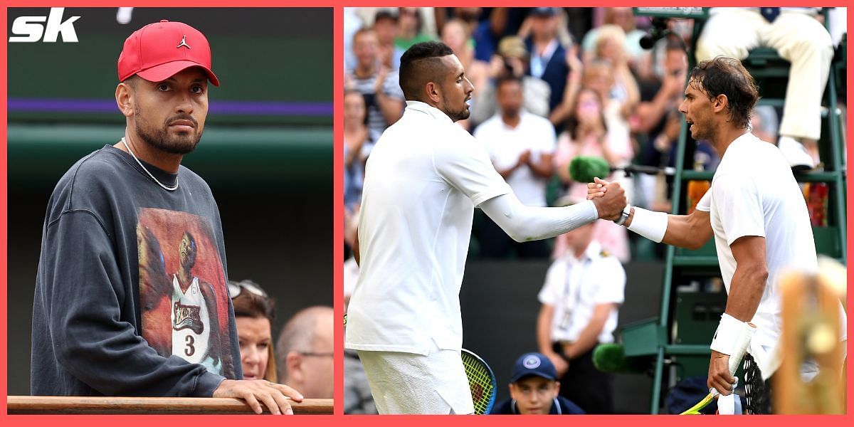 Nick Kyrgios reflected on beating Nadal as a teenager back in 2014