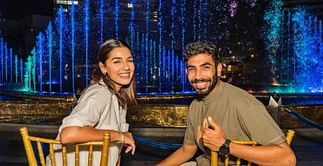 Jasprit Bumrah and wife Sanjana Ganesan enjoy wholesome dinner in USA