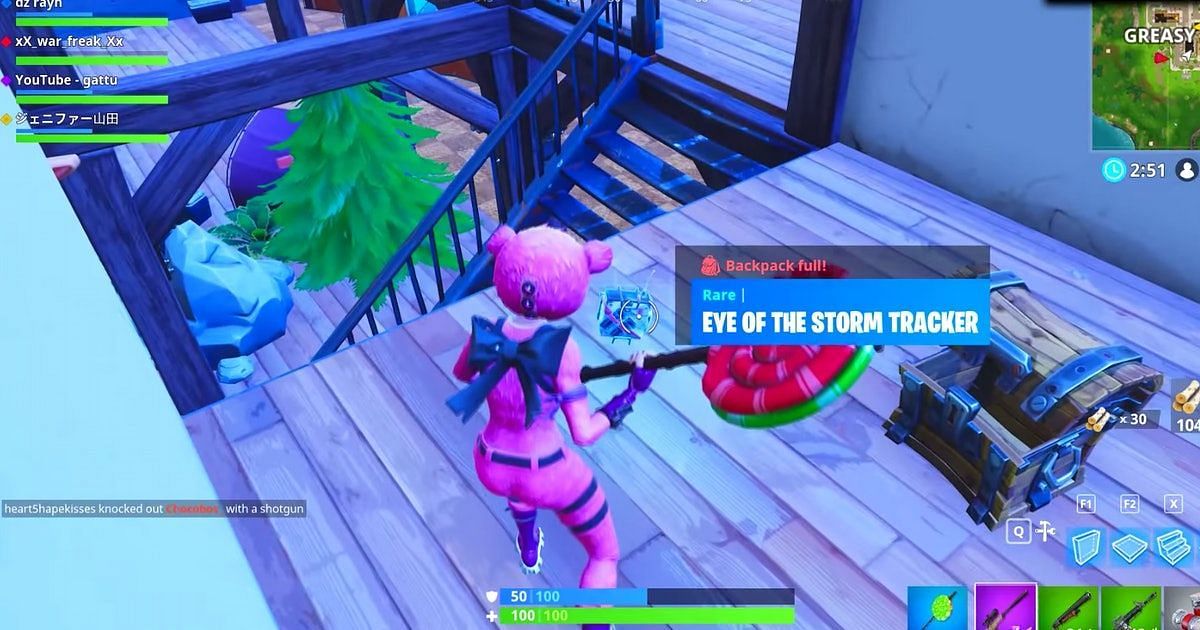 The in-game item could track the next storm (Image via gattu/YouTube)