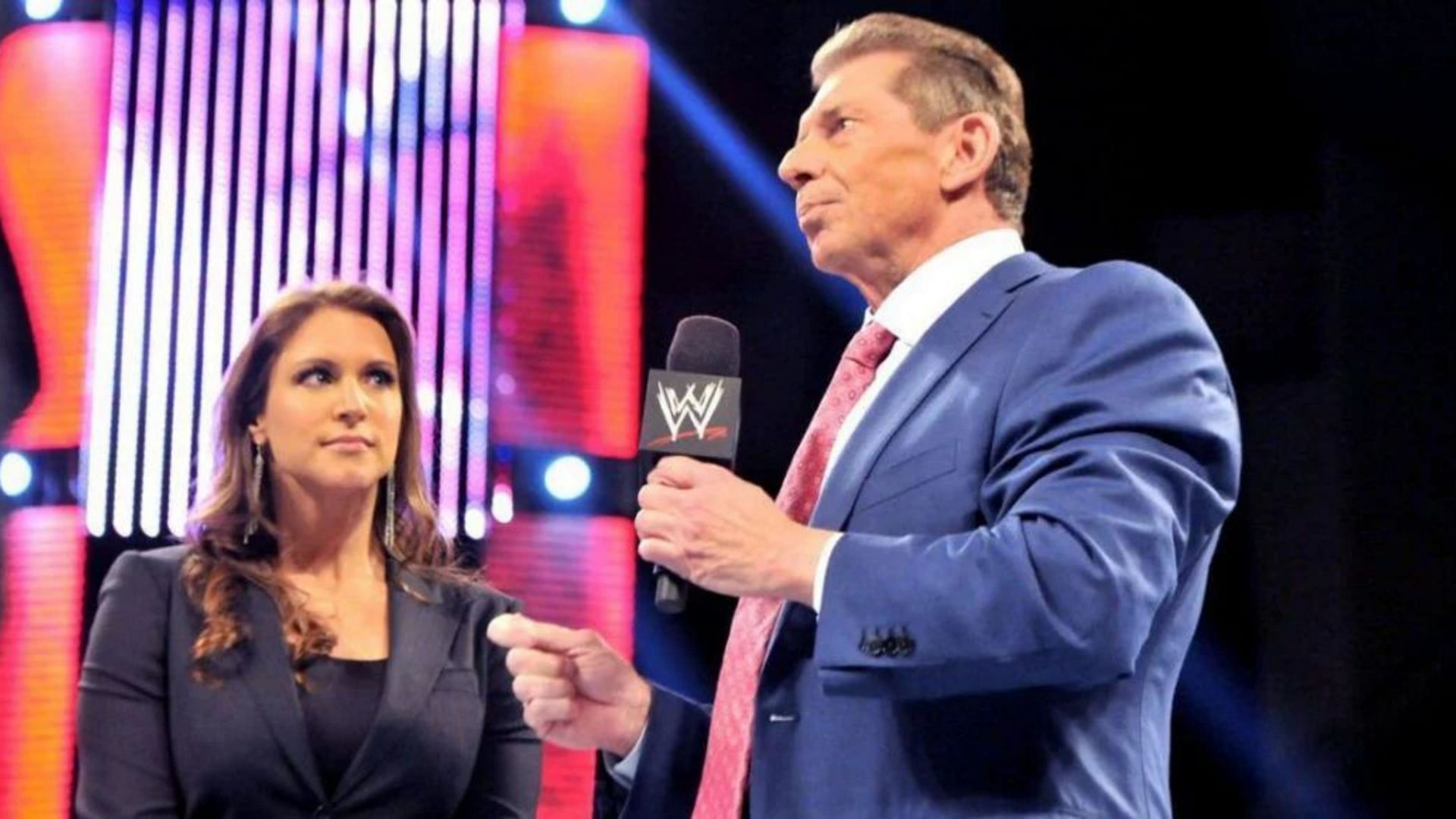 Stephanie and Vince McMahon had some disagreements