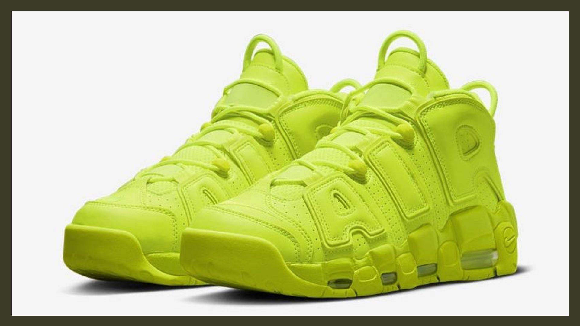 Where to buy Nike Air More Uptempo '96 Volt shoes? Price, release