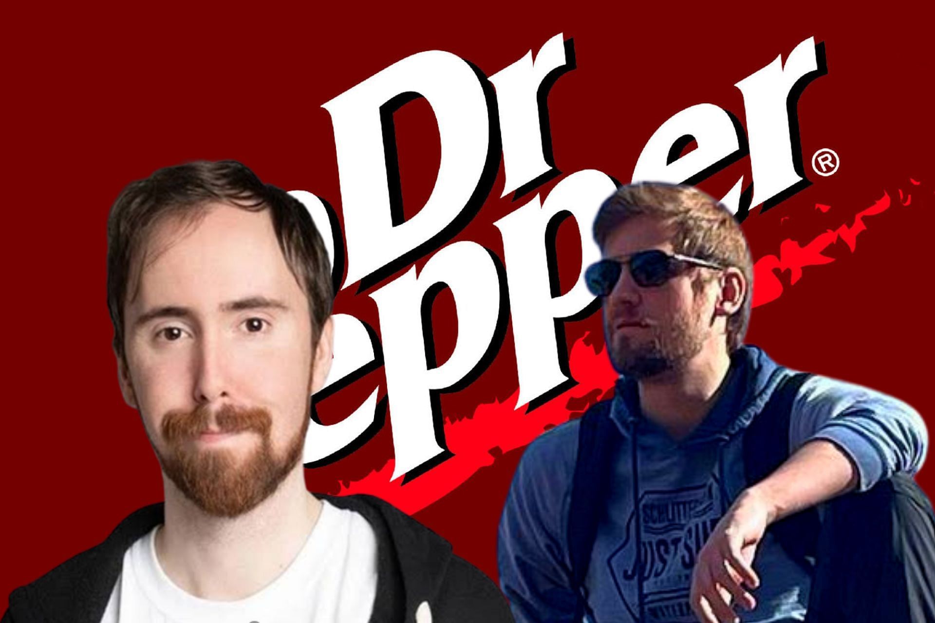 In a comical moment with Sodapoppin, Asmongold could not recognize the taste of the soda he frequently drinks: Dr Pepper (Image via Sportskeeda)
