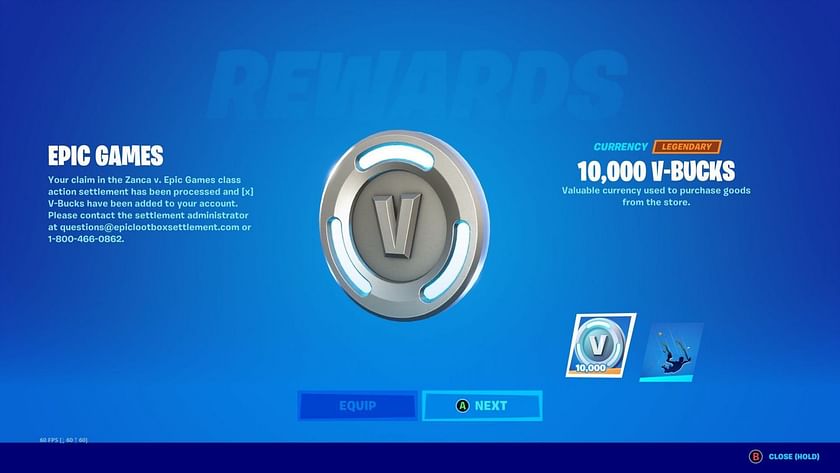 Fortnite players are getting 1,000 free V-Bucks as Epic Games lawsuit  finally settles