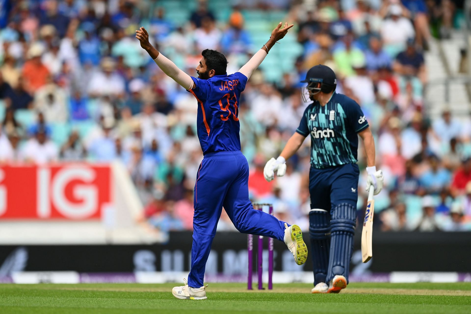 England were handed a 10-wicket drubbing by Team India in the first ODI