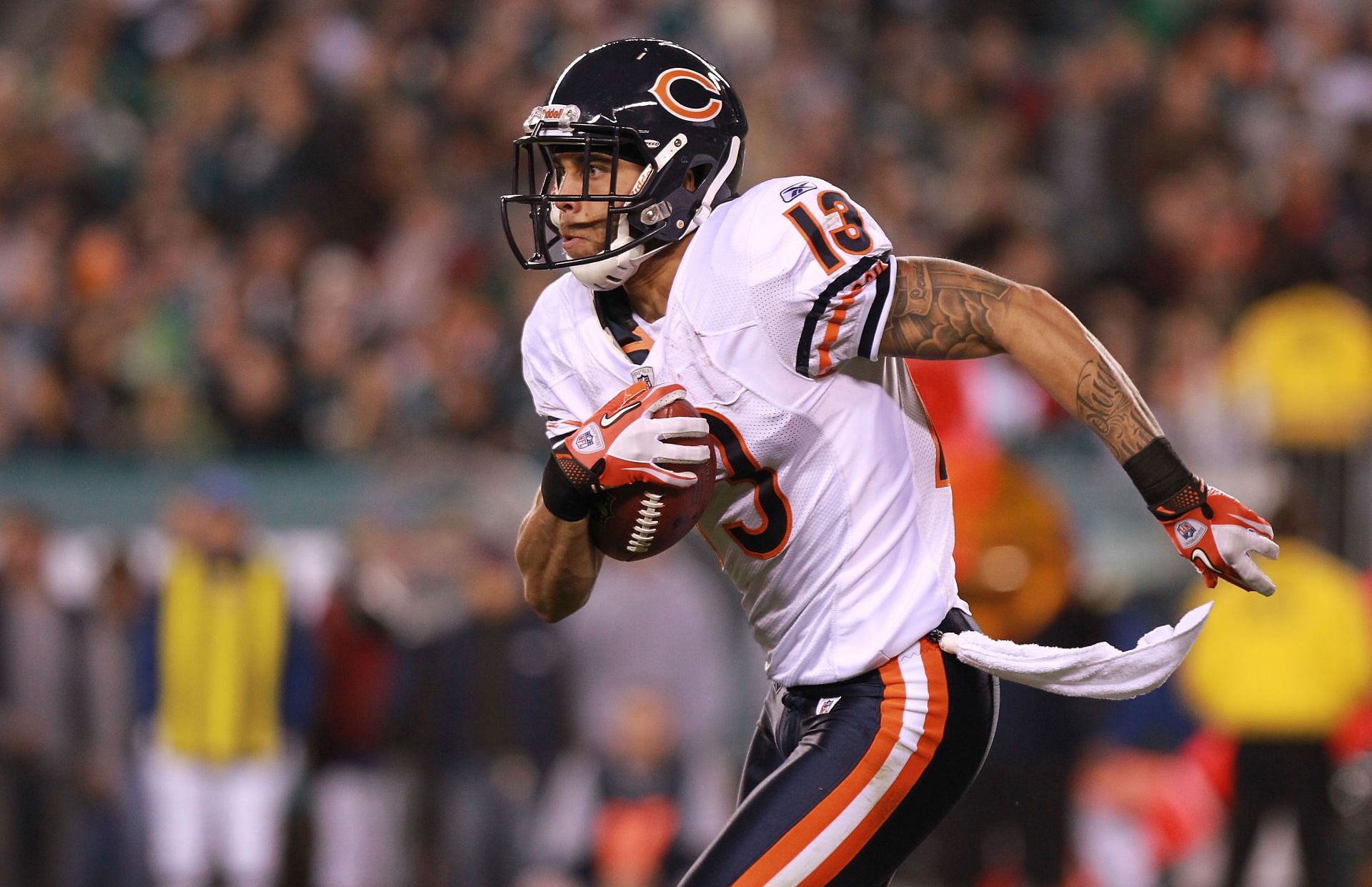 Johnny Knox saw his career end with a fractured vertabrae