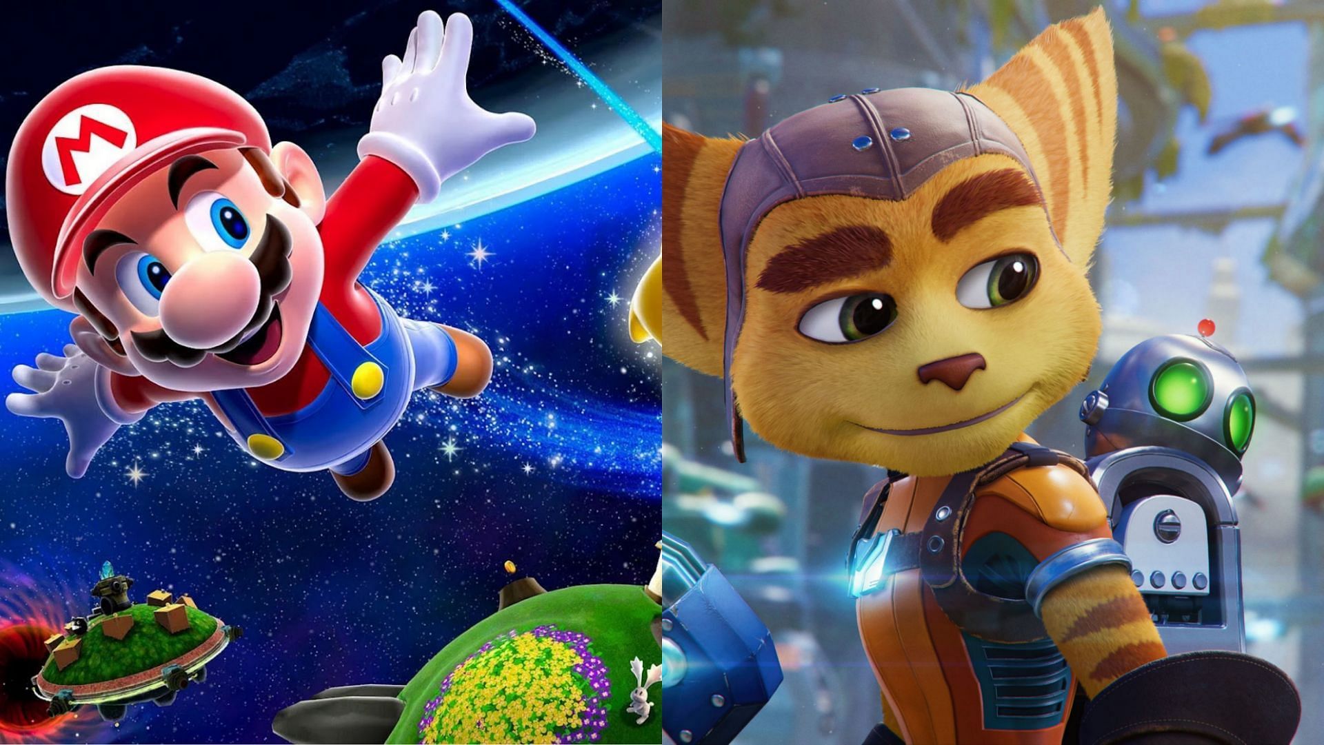 3D platformers really blew up in the 2000s, but which are the best from that era, and the best of all time? (Image via Nintendo &amp; Insomniac Games)