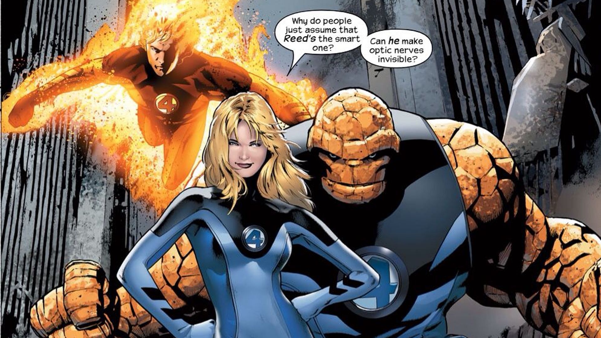 The Ultimate Universe had their own Fantastic Four (Image via Marvel Comics)