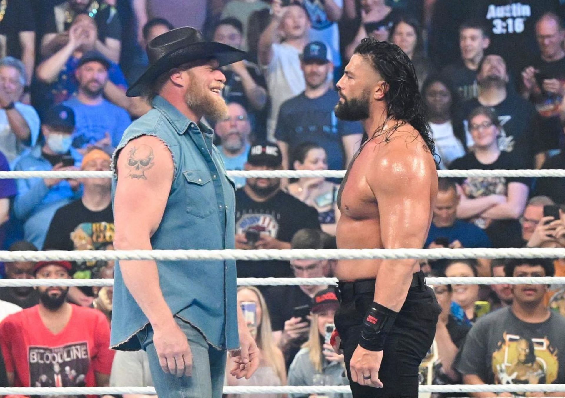 WWE दिग्गज ने ब्रॉक लैसनर को वॉर्निंग दी 