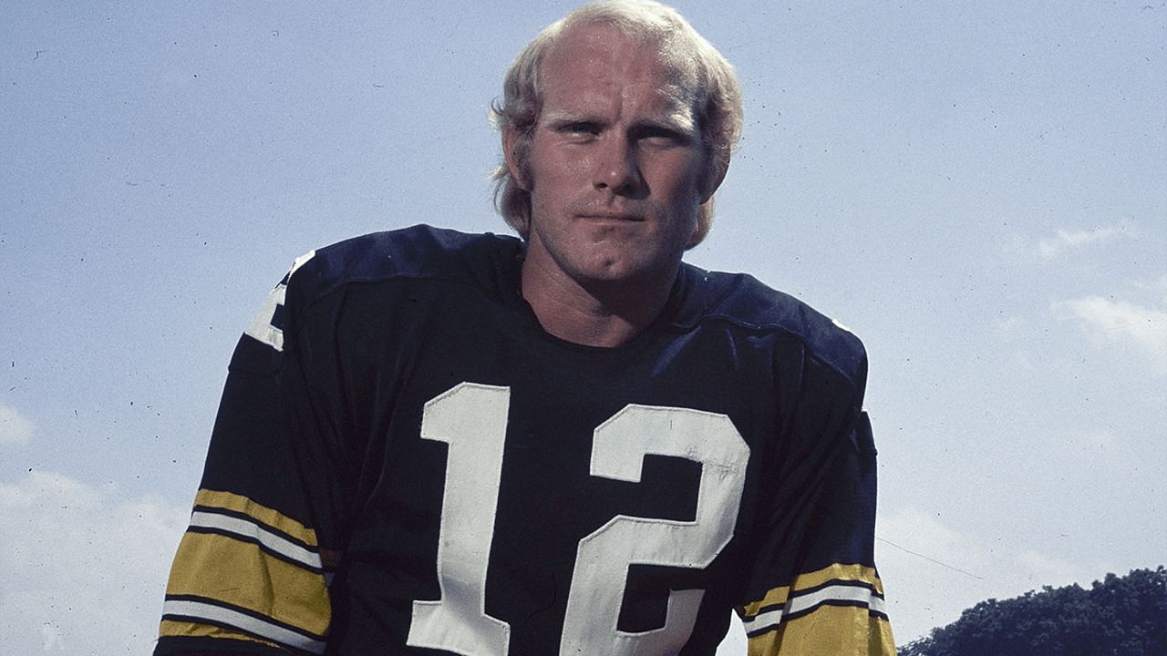 Terry Bradshaw with the Pittsburgh Steelers