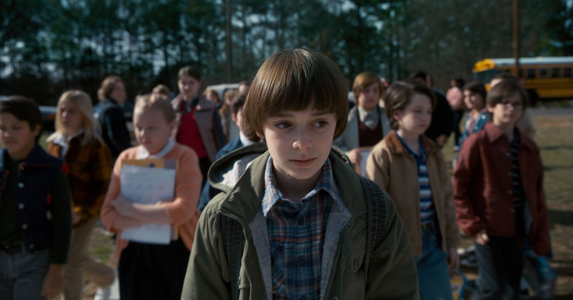 Noah Schnapp as Will Byers in season 2 of Stranger Things (Image via Netflix)