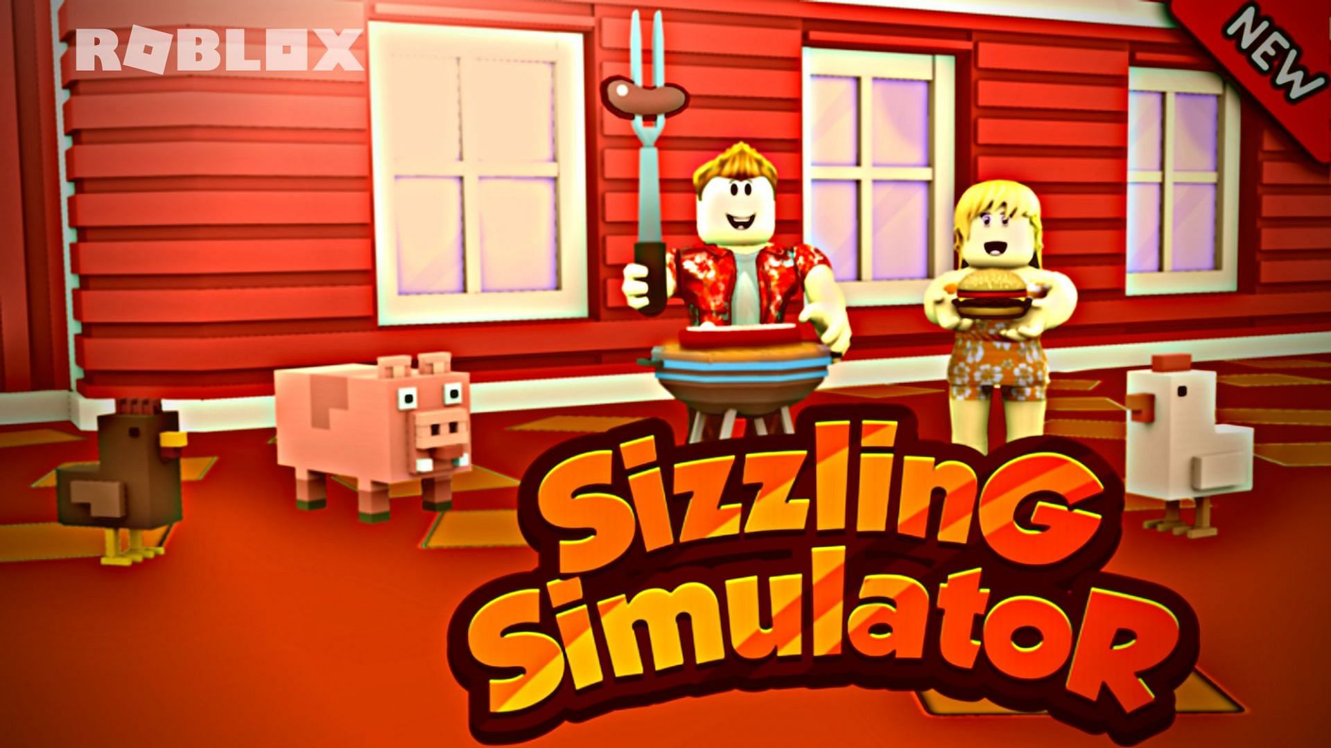 Players can hunt animals and cook their meat in this Roblox game (Image via Roblox)