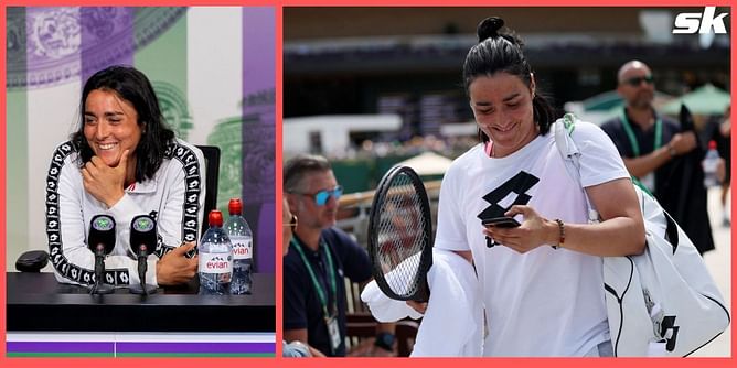 "I am happy but I am not over the moon yet, I'm just keeping my focus on the game and then I will be on my phone 24 x 7 after" - Ons Jabeur ahead of Wimbledon final