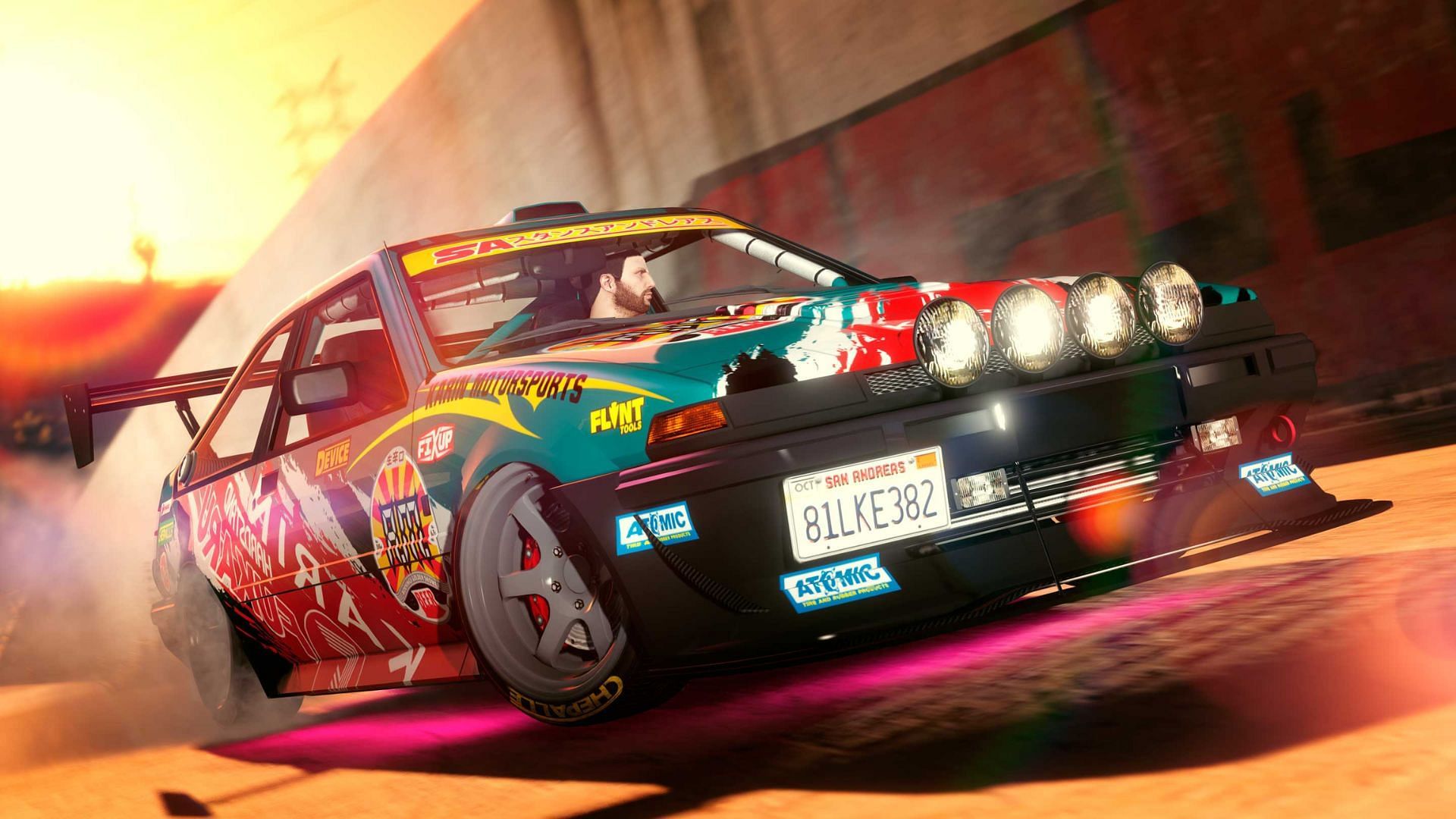 A list of five best cars for drifting in GTA Online before the next update (Image via Rockstar Games)