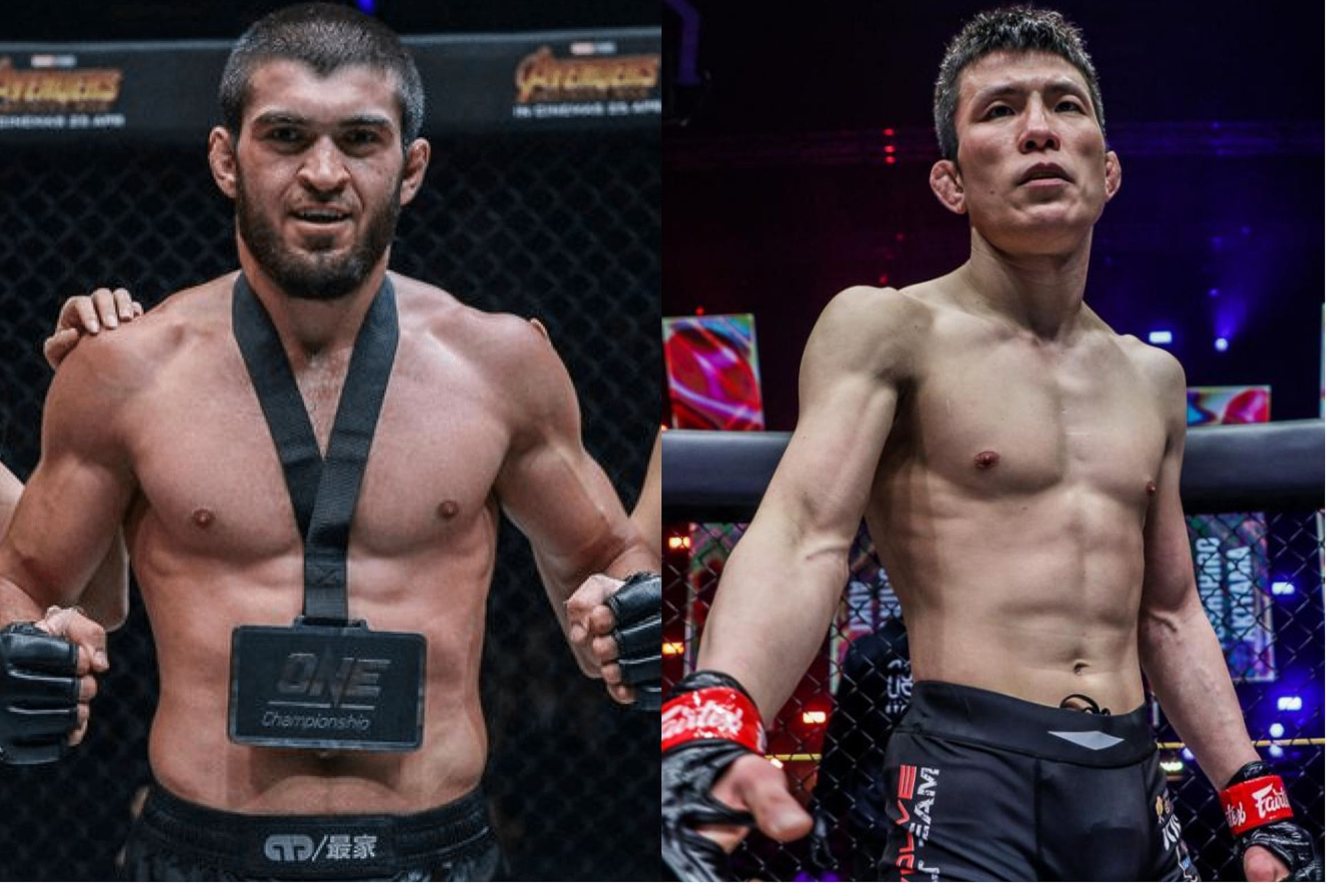 Dagi Arslanaliev (left) and Shinya Aoki (right) [Photo Credits: ONE Championship]