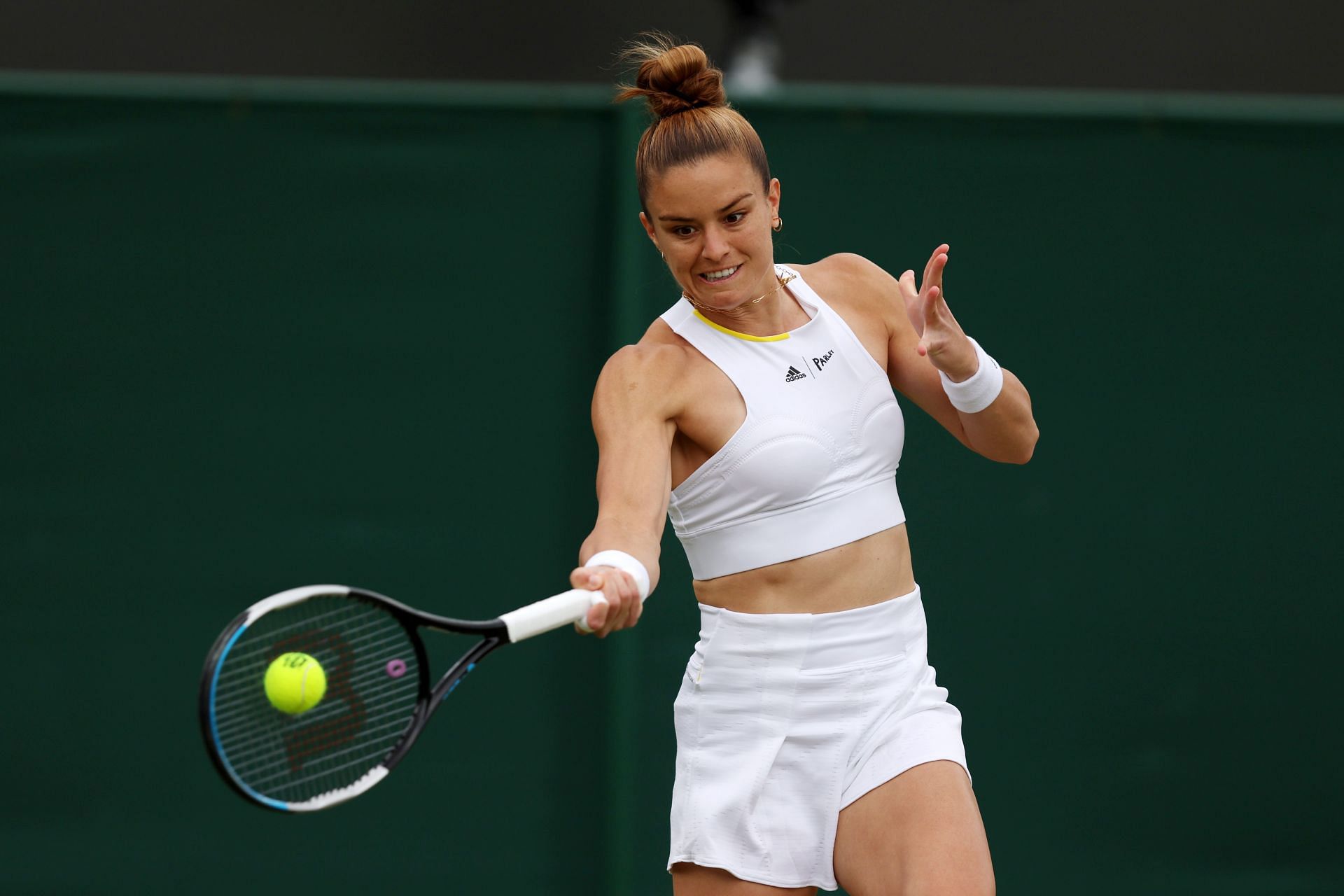 Maria Sakkari was eliminated in the third round of Wimbledon