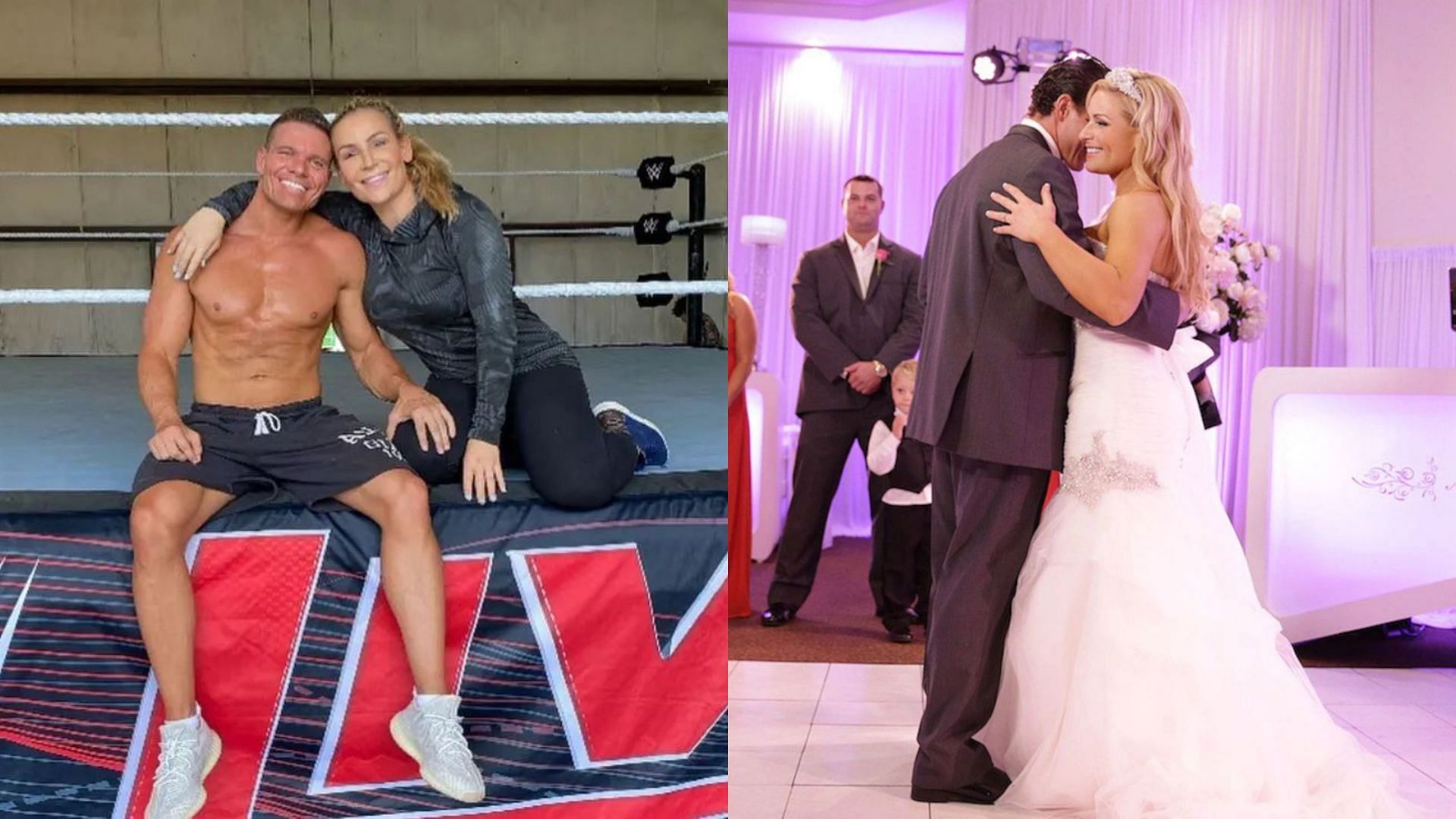 Natalya with her husband TJ Wilson (fka Tyson Kidd)