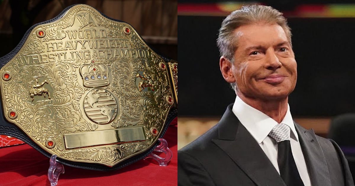 &quot;The Big Gold Belt&quot; and former WWE CEO Vince McMahon.