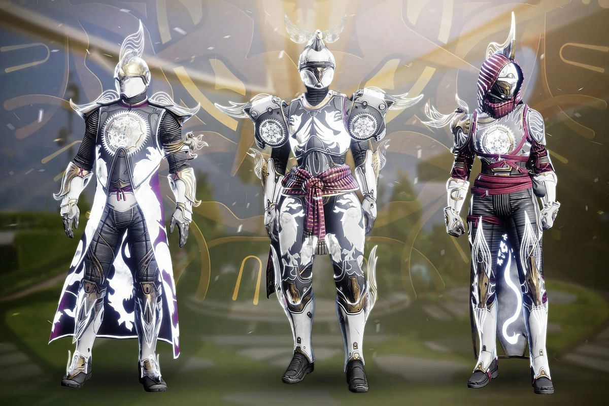 The white glow for this year&#039;s Solstice (Image via Bungie)