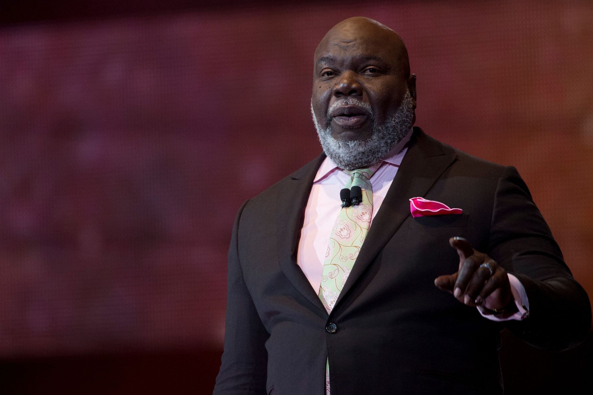 TD Jakes in 2017 (Image via Cooper Neill/Getty Images)