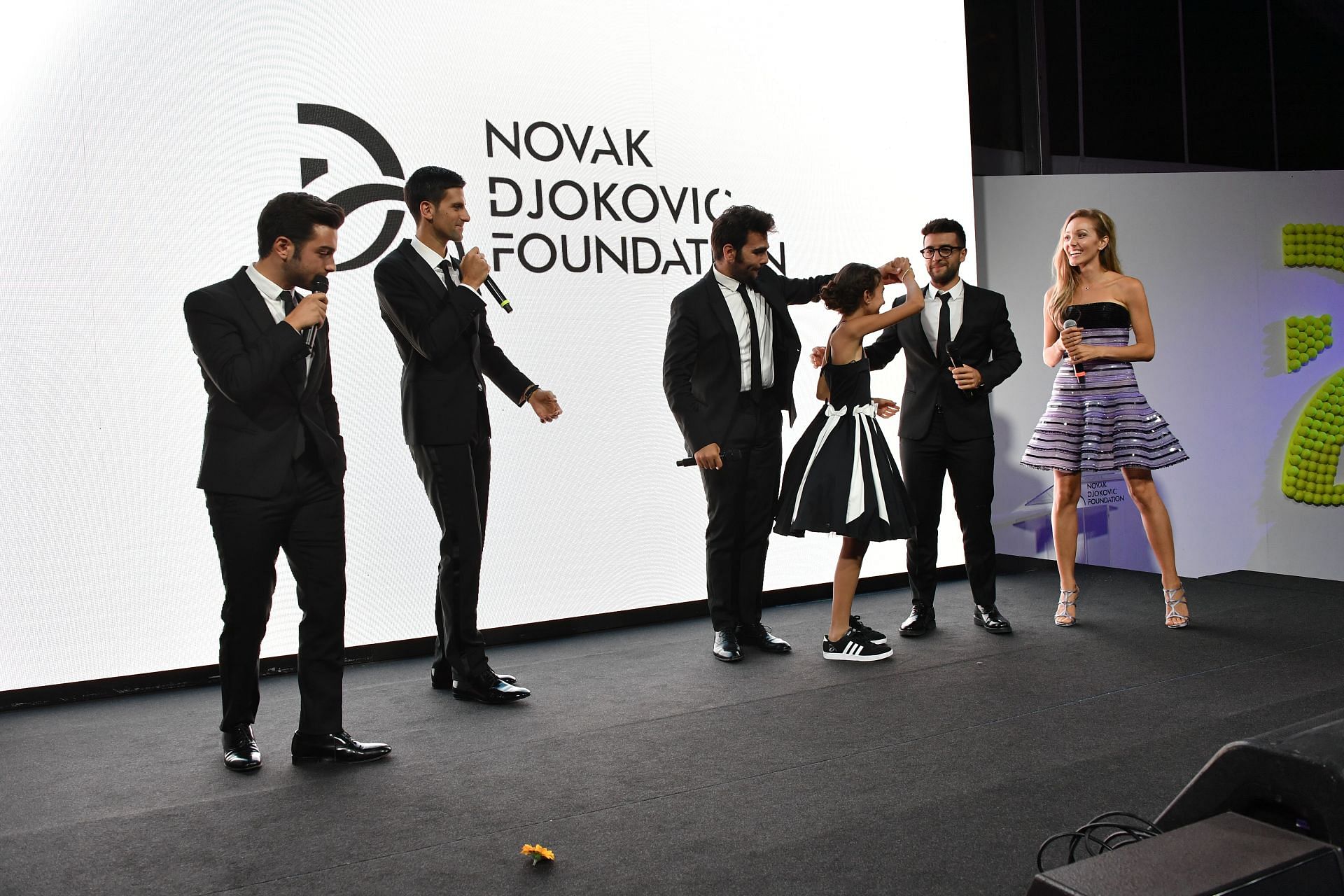 Tennis Meets Fashion At The Milano Gala Dinner for the foundation