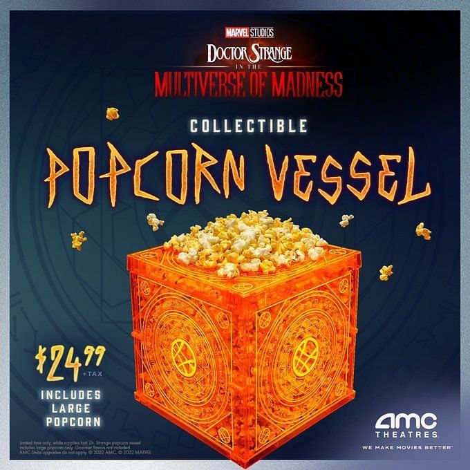 AMC Thor Popcorn buckets How to buy, price and all you need to know