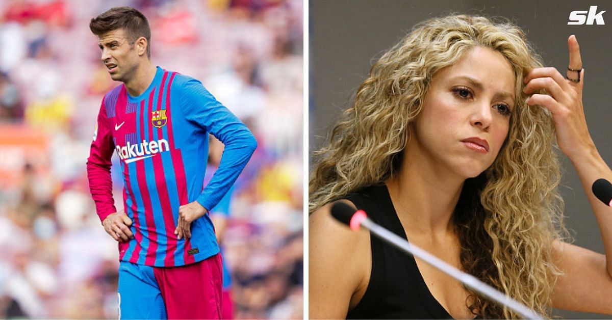 Barcelona defender Gerard Pique and his ex-partner and popstar Shakira