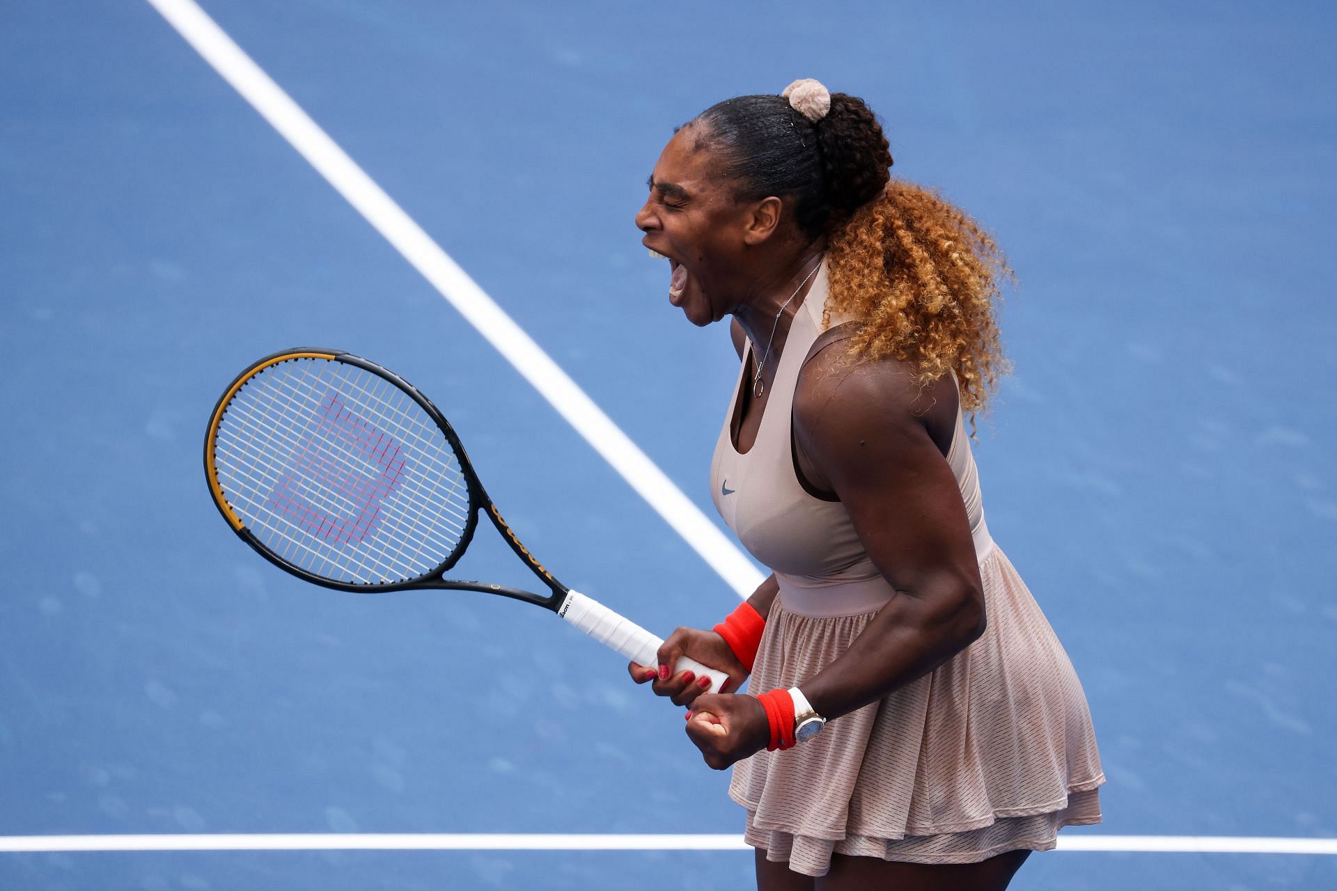 Serena Williams during the 2020 US Open