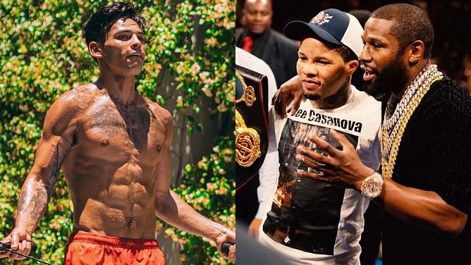 "You can get it too"- Ryan Garcia slams Floyd Mayweather over the Gervonta Davis fight talks