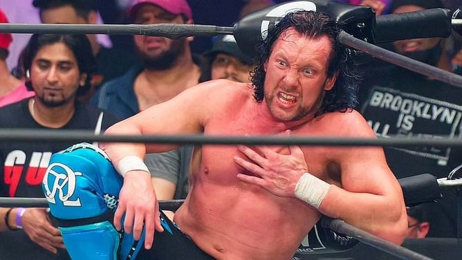 "Pretty childish" - AEW star Kenny Omega sarcastically responds to former World Champion mocking his signature move