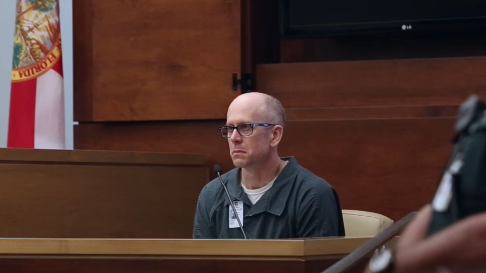 James Flanders at the court (Image via YouTube)